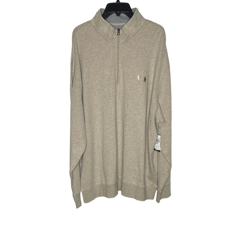 Polo Ralph Lauren Big & Tall Jersey Quarter Zip Pullover NWT